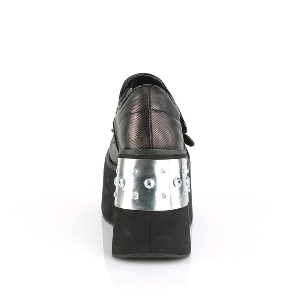 KERA-13 Plateau Schuhe Schwarz Braun von DemoniaCult – Ansicht 4