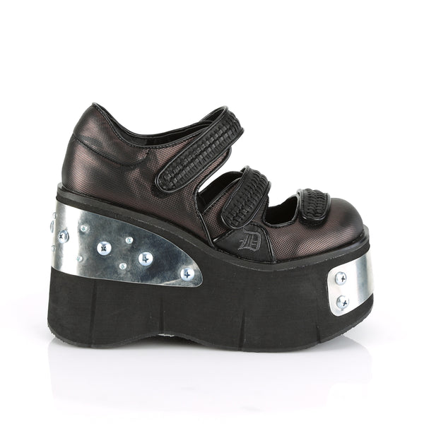 KERA-13 Plateau Schuhe Schwarz Braun | DemoniaCult SALE