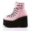 KERA-21 Plateau Stiefeletten Rosa EUR 40 | DemoniaCult SALE
