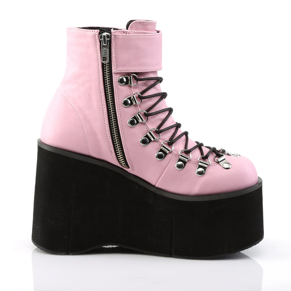 KERA-21 Plateau Stiefeletten Rosa EUR 40 | DemoniaCult SALE