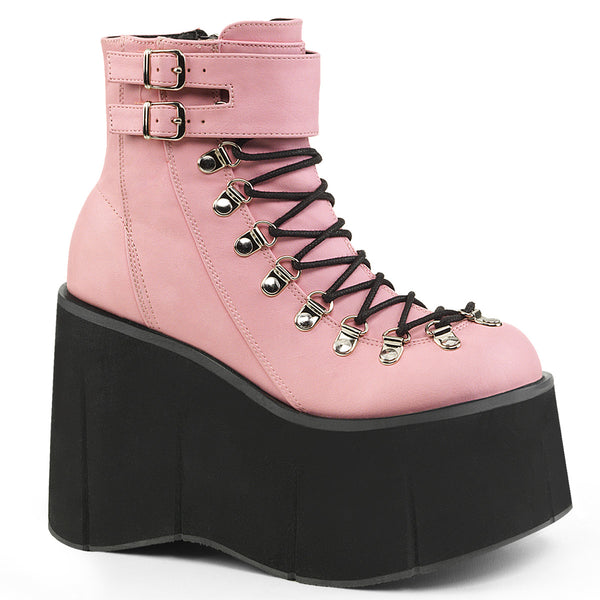 KERA-21 Plateau Stiefeletten Rosa EUR 40 | DemoniaCult SALE