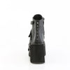 KERA-68 Plateau Stiefeletten Gothic Anhänger Schnallen schwarz Nieten von DemoniaCult – Ansicht 4