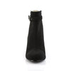KIMBERLY-102 Stiefeletten Schwarz Samt von Pleaser Pink Label – Ansicht 2