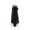 KIMBERLY-102 Stiefeletten Schwarz Samt von Pleaser Pink Label – Ansicht 4
