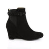 KIMBERLY-102 Stiefeletten Schwarz Samt von Pleaser Pink Label – Ansicht 5