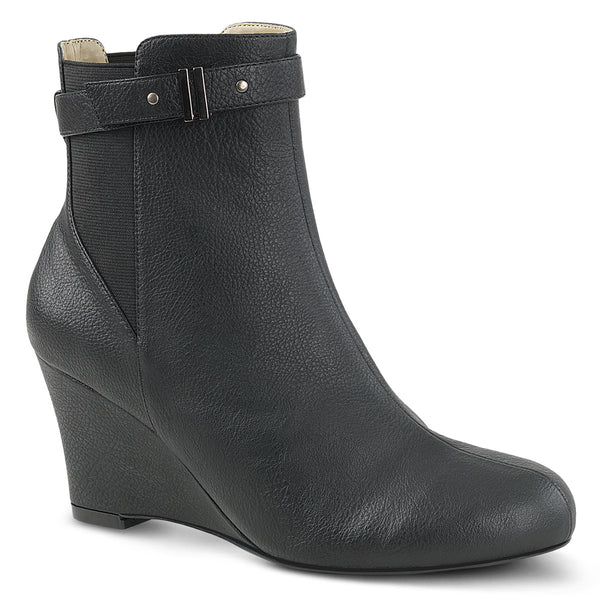 KIMBERLY-102 Stiefeletten Schwarz Matt | Pleaser Pink Label SALE
