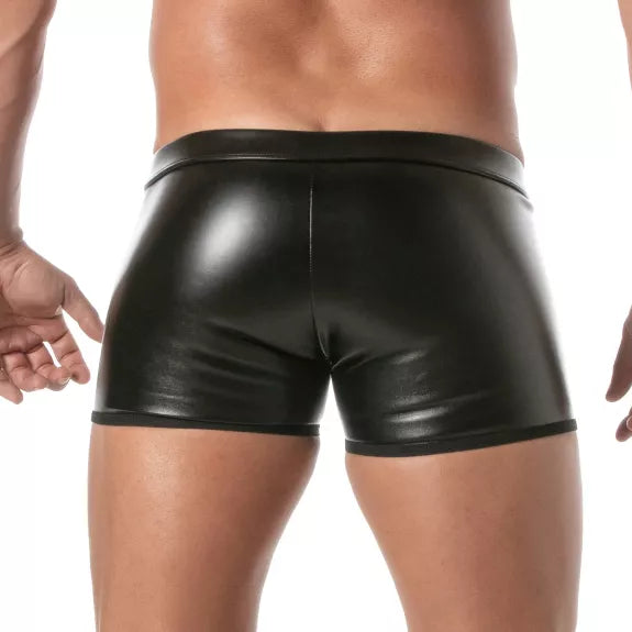 Bondage Boxer mit Schnürung & abnehmbarer Klappe - stylisch & bequem | TOF Paris