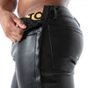 Schwarze Kinky Chippendale-Hose von TOF Paris