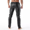 Schwarze Kinky Chippendale-Hose von TOF Paris – Ansicht 3