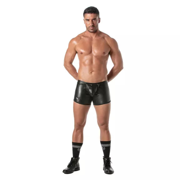 Boxer mit Frontöffnung - abnehmbarer Einsatz & Paris-Design | TOF Paris