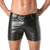 Mid-Thigh Shorts eng anliegend mit 4 Taschen & Reißverschluss | TOF Paris
