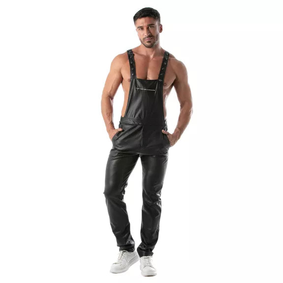 Overalls Hose mit Reißverschlusstasche & verstellbaren Trägern | TOF Paris