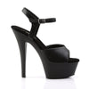 KISS-209 Plateau Sandaletten Matt Schwarz von Pleaser – Ansicht 5