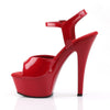 KISS-209 Sandalette Plateauschuhe Rot | Pleaser
