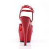 KISS-209 Sandalette Plateauschuhe Rot | Pleaser
