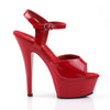 KISS-209 Sandalette Plateauschuhe Rot | Pleaser