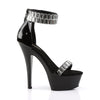 KISS-269RS Plateau Sandaletten schwarz von Pleaser – Ansicht 5