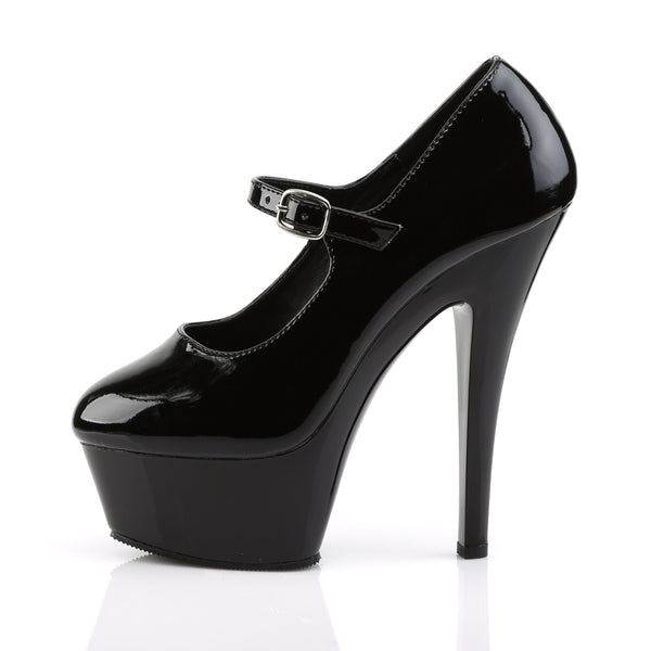 KISS-280 Plateau Pumps schwarz | Pleaser