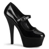 KISS-280 Plateau Pumps schwarz | Pleaser
