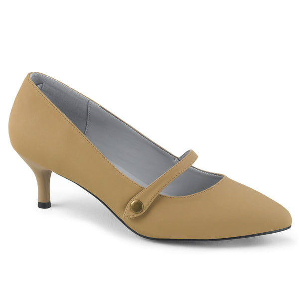 KITTEN-03 Pumps beige von Pleaser Pink Label