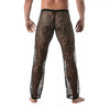 Herren Spitzenhose Schwarz - Elegant, transparent & bequem | TOF Paris