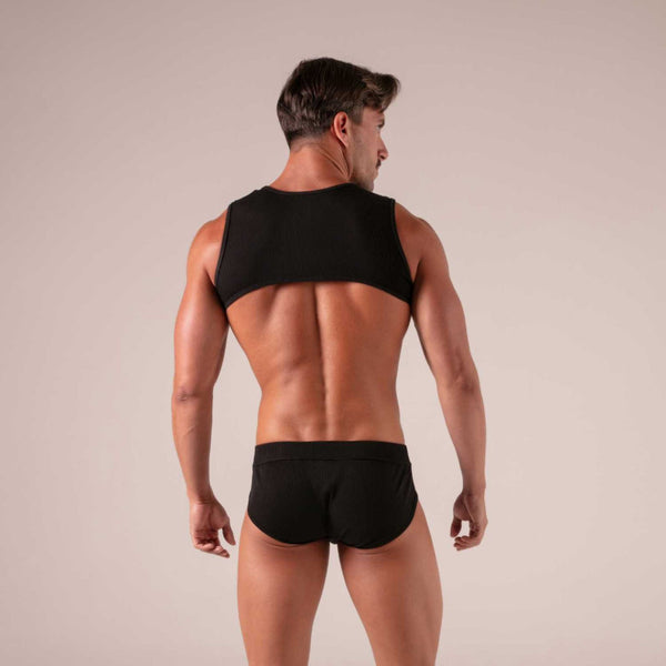 Laced Harness Schwarz von Absolu Male – Ansicht 8