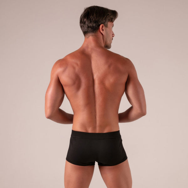 Laced Retropants Schwarz von Absolu Male – Ansicht 5