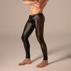 Rebel Zip-Legging Schwarz von Absolu Male – Ansicht 2