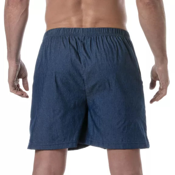 Bermuda Shorts Blau - Leicht, luftig & mit elastischem Bund | TOF Paris