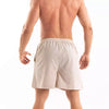 Beige stilvolle Leinen Shorts für den perfekten Sommer von TOF Paris – Ansicht 2