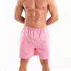 Pinke sommerliche Leinen Bermuda Shorts für stilvolle Urlaubsmomente von TOF Paris – Ansicht 4