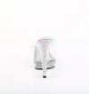 LIP-101CAS Plateau Pantoletten Glitzer von Fabulicious – Ansicht 4