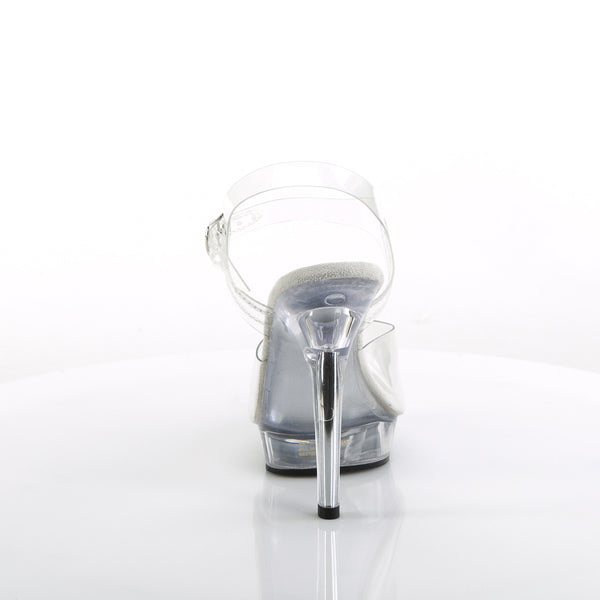 LIP-108 Plateau Sandaletten Transparent | Fabulicious