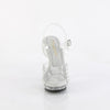 LIP-108RS Plateau Sandaletten transparent/klar | Fabulicious