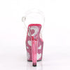 LOVESICK-708HEART Plateau Sandaletten Pink von Pleaser – Ansicht 4