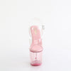 LOVESICK-708T - Plateau High Heel Sandaletten - Pink/Transparent von Pleaser – Ansicht 2