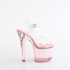 LOVESICK-708T - Plateau High Heel Sandaletten - Pink/Transparent von Pleaser – Ansicht 5