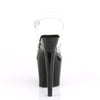 LOVETHORN-708 Sandalette Plateauschuhe Schwarz | Pleaser