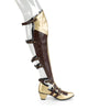 MAIDEN-8830 Overknee Stiefel gold von Funtasma – Ansicht 5