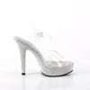 MAJESTY-508DM Plateau Sandaletten - Transparent von Fabulicious – Ansicht 5