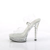 MAJESTY-508SDT Plateau Sandaletten - Transparent von Fabulicious – Ansicht 3