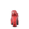 Plateau Pumps MARYJANE-50G - Rot von Funtasma – Ansicht 4