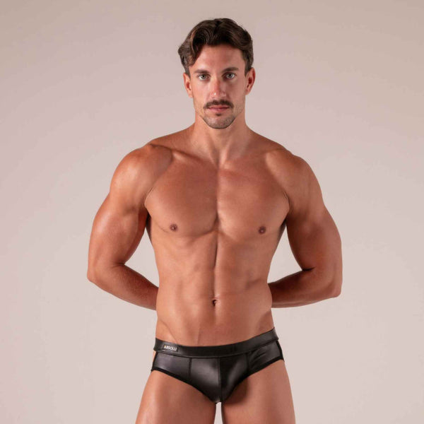 Master Jock-Slip Schwarz von Absolu Male – Ansicht 5
