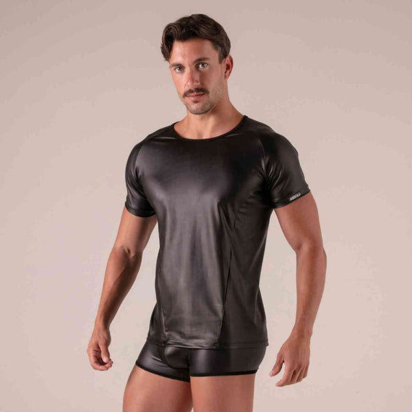 Master T-Shirt Schwarz von Absolu Male – Ansicht 4