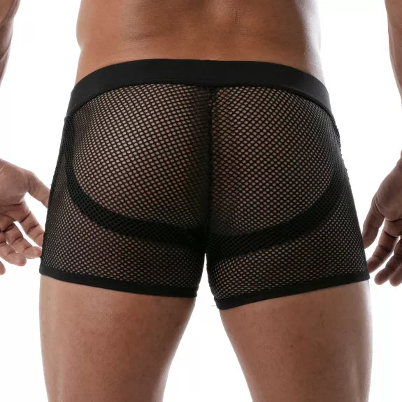 Jockshorts mit Vordertasche & formendem Sitzkomfort, Schwarz | TOF Paris