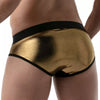 Goldener Metal Golden-Slip von TOF Paris – Ansicht 2