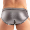 Herren Badehose Silber - Metallic Glanz & Perfekte Passform | TOF Paris