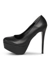 Michael Soul ARIA - Plateau Pumps schwarz matt
