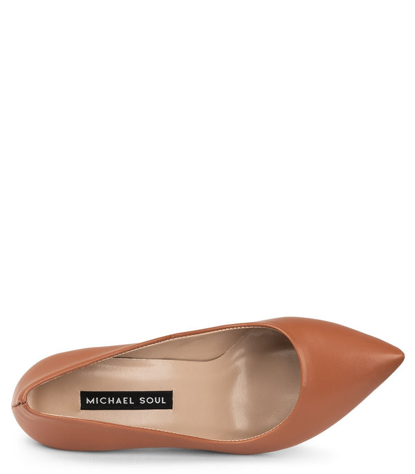 Michael Soul LUCIA - Klassische Stiletto Pumps in braun matt