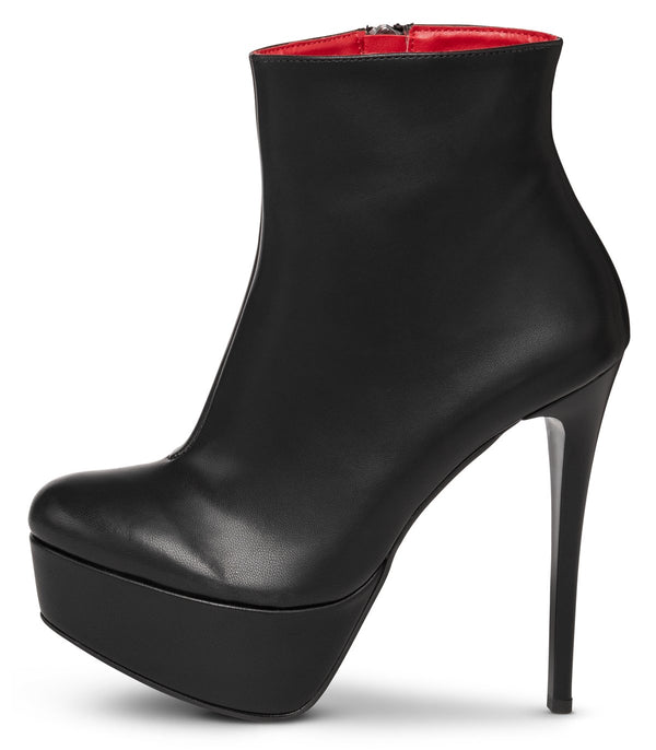 Michael Soul VALERIA - Plateau Stiefeletten schwarz matt